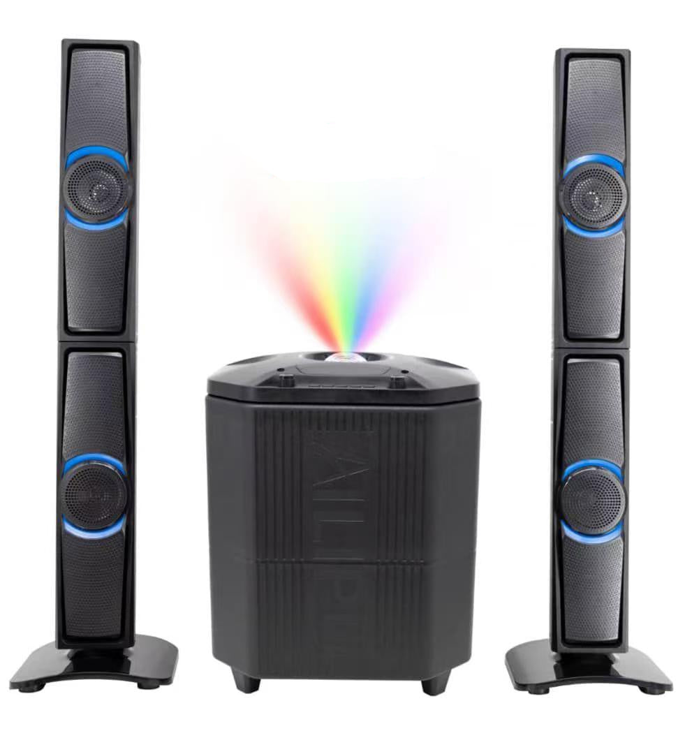 AILIPU Home Theater Speaker System with Multicolour Top Light – Model 8202